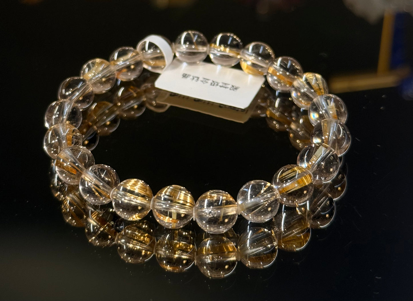 殿堂级顺板钛晶 Golden Rutilated Quartz(8.7mm➕)