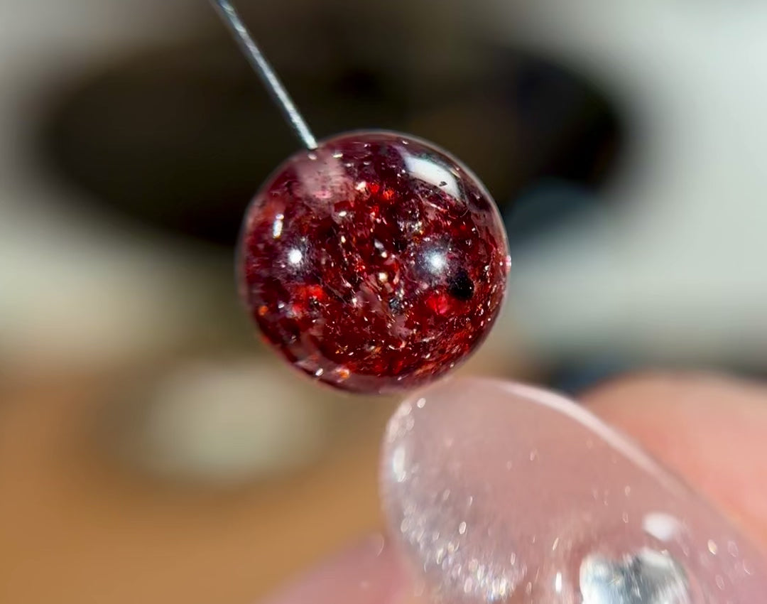 珍藏版满矿金草莓 Golden Strawberry Quartz(10.82mm➕)