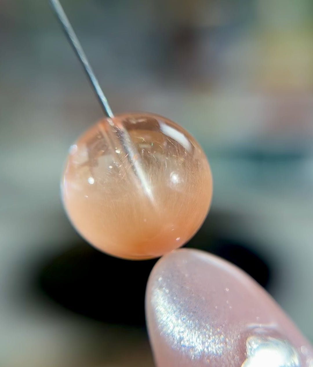 殿堂级半盆兔毛 Pink Rutilated Quartz(12mm➕)