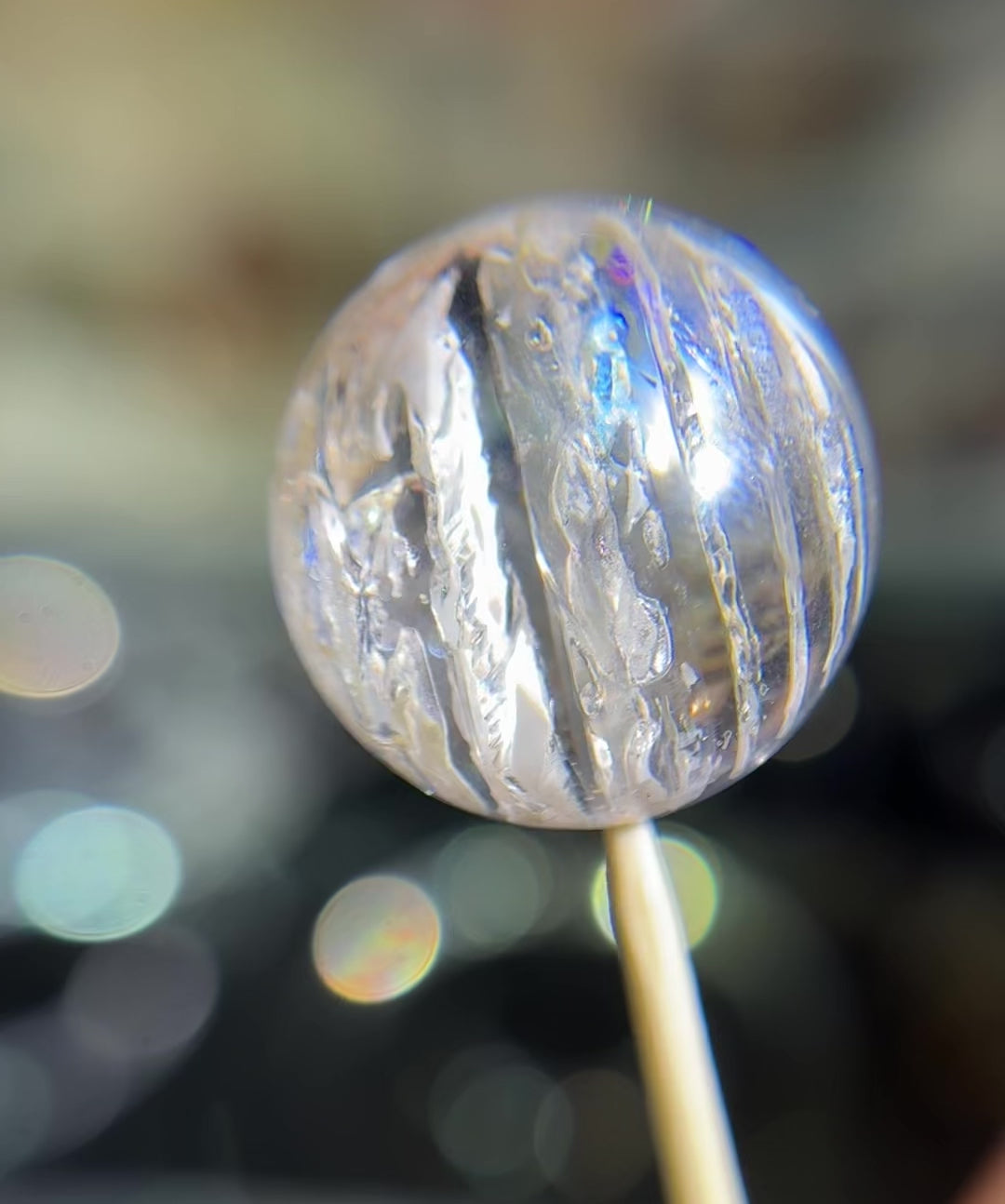 水胆路单珠 Enhydro Quartz(20.8mm➕)
