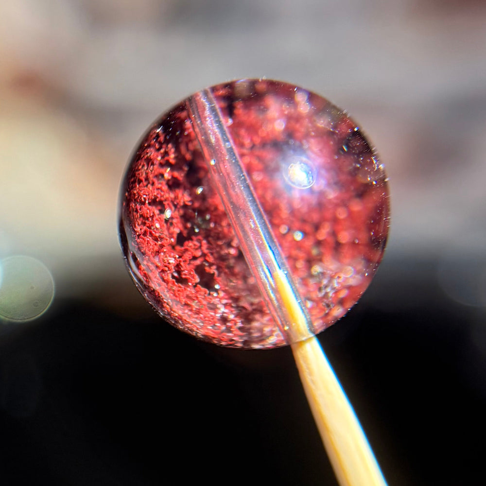 幽灵水晶单珠 Phantom Quartz Single Bead