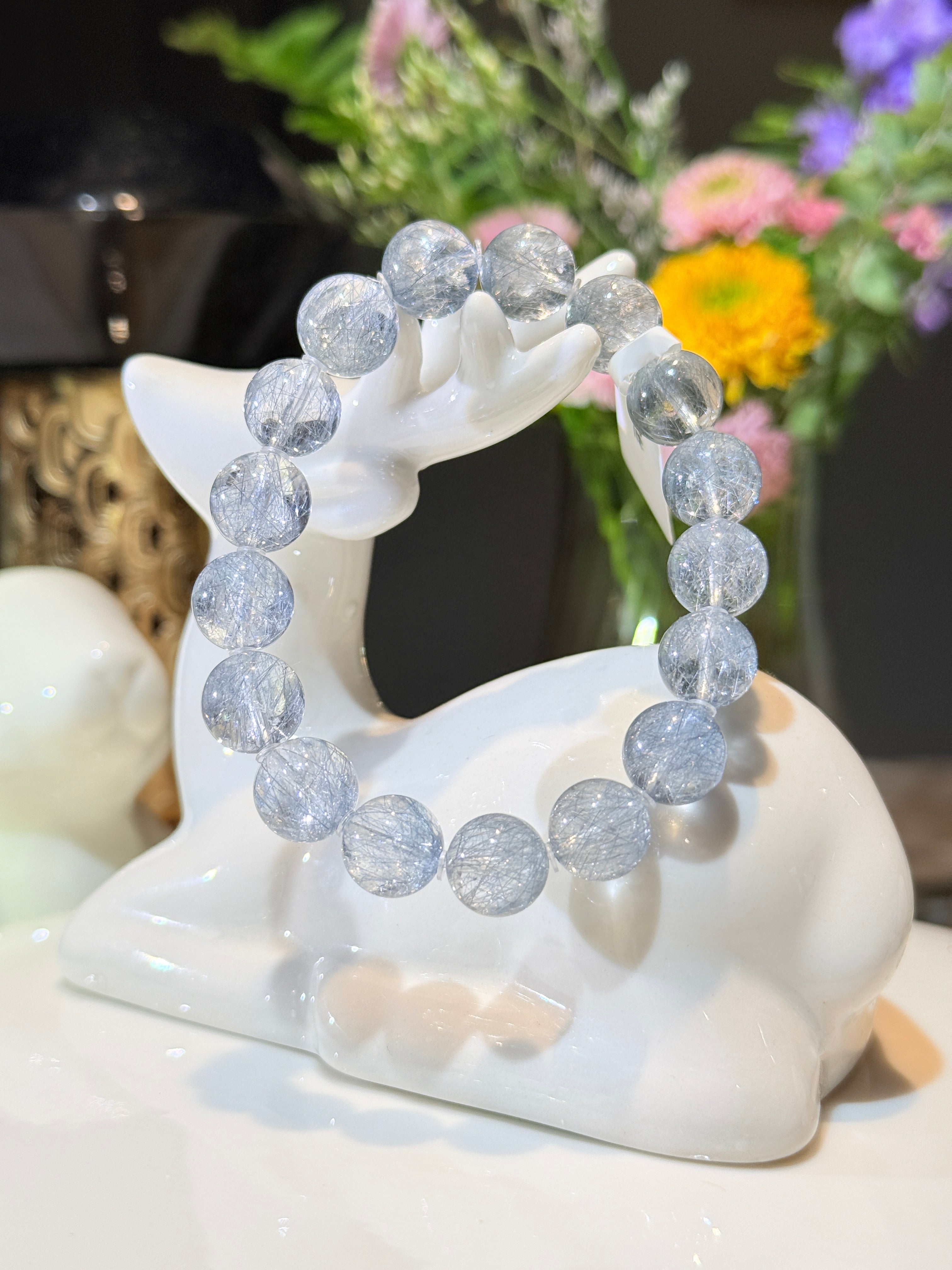 水晶　牛 牛鼻孔紫幽灵（11.1mm➕）固定15手围！ – CHILI CHILI CRYSTAL