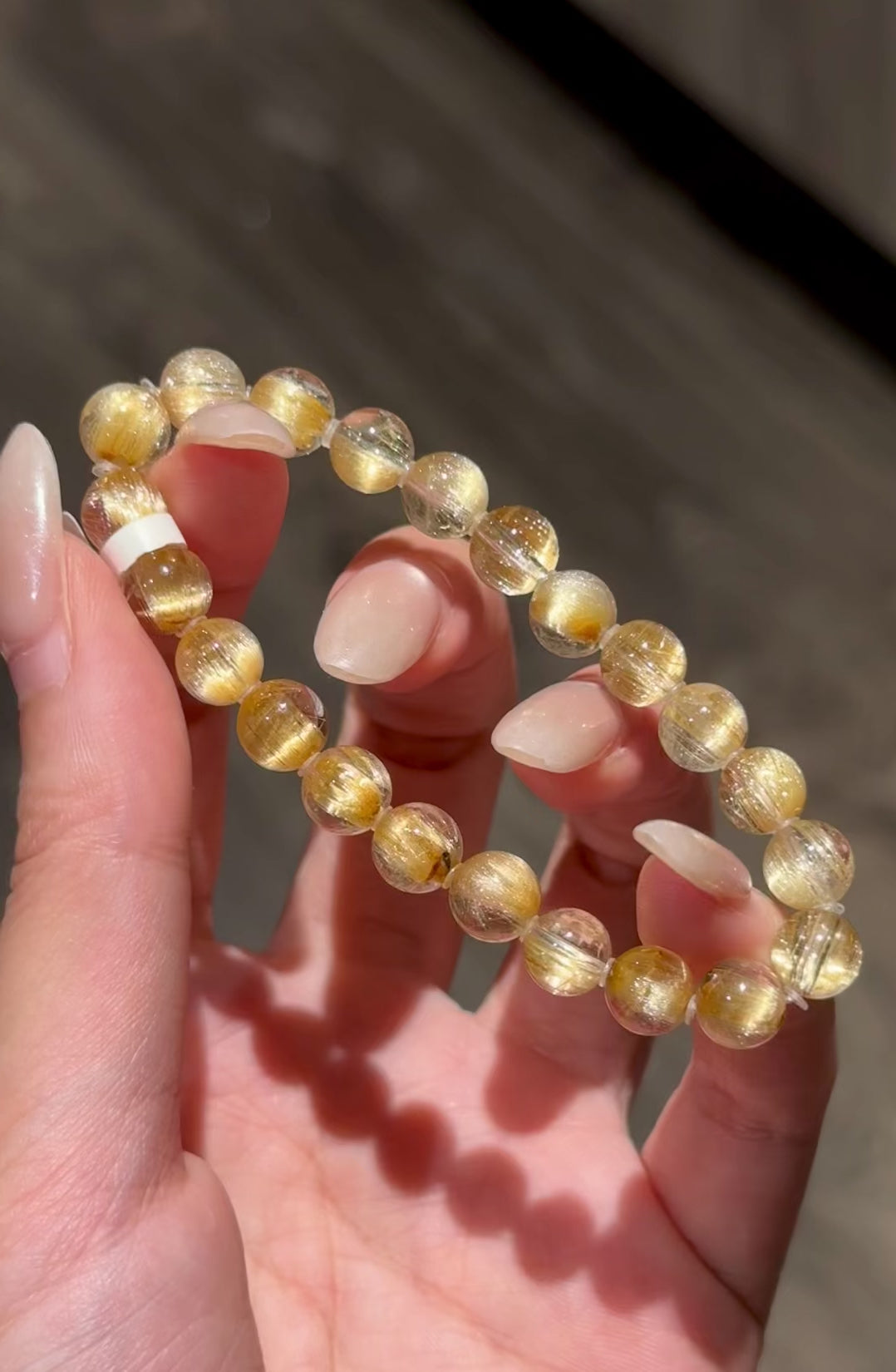 【专属】Golden Rutilated Quartz 收藏级金钛晶（7.8mm➕）