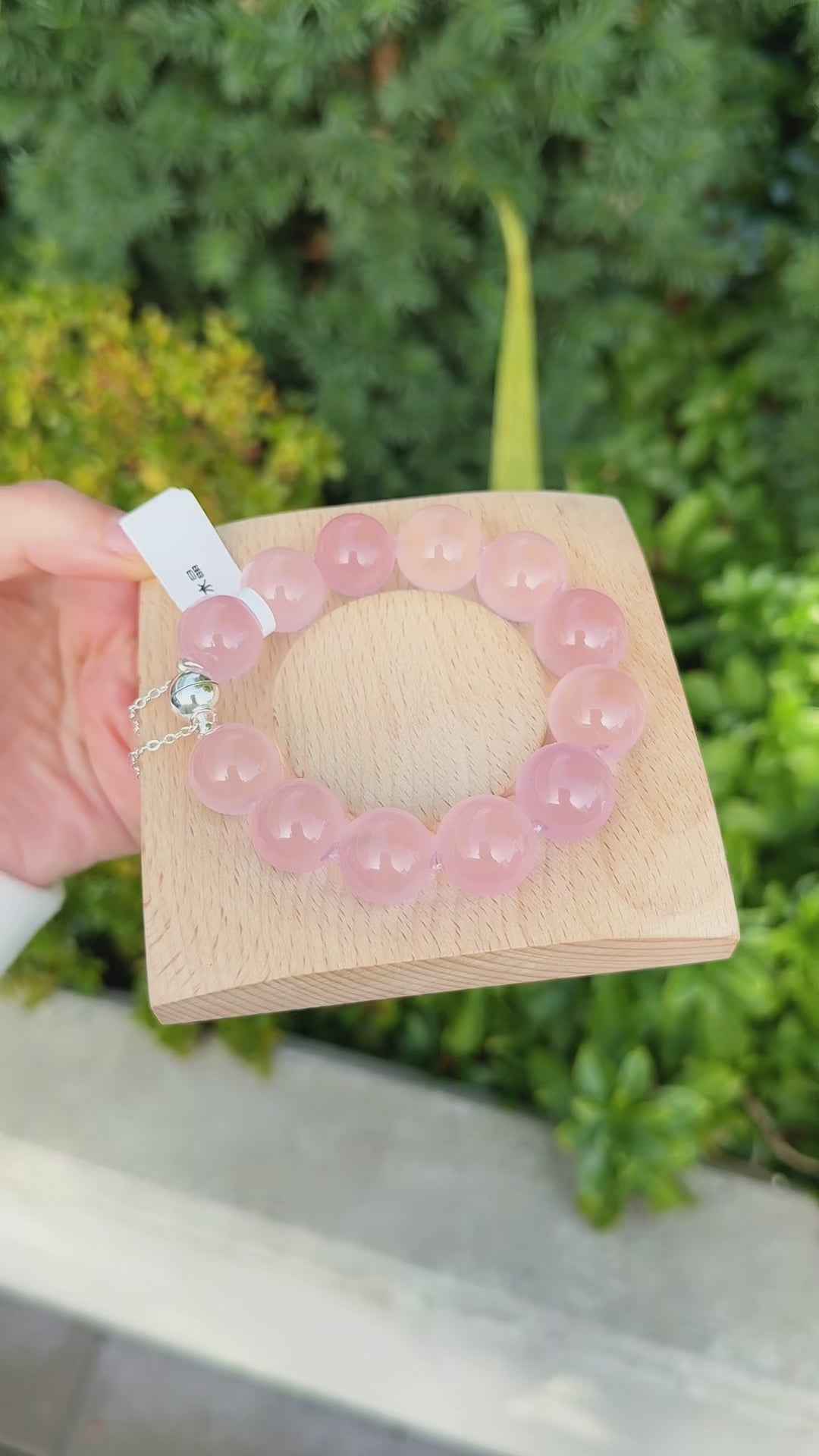 Rose Quartz 殿堂级牛鼻孔粉水晶（17.2mm➕）