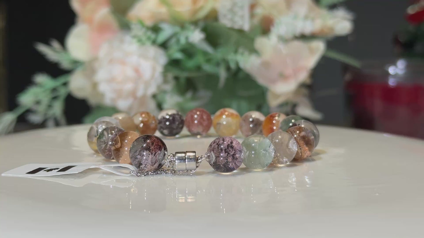 Colorful Phantom Quartz 牛鼻孔彩幽灵（10.6mm➕）