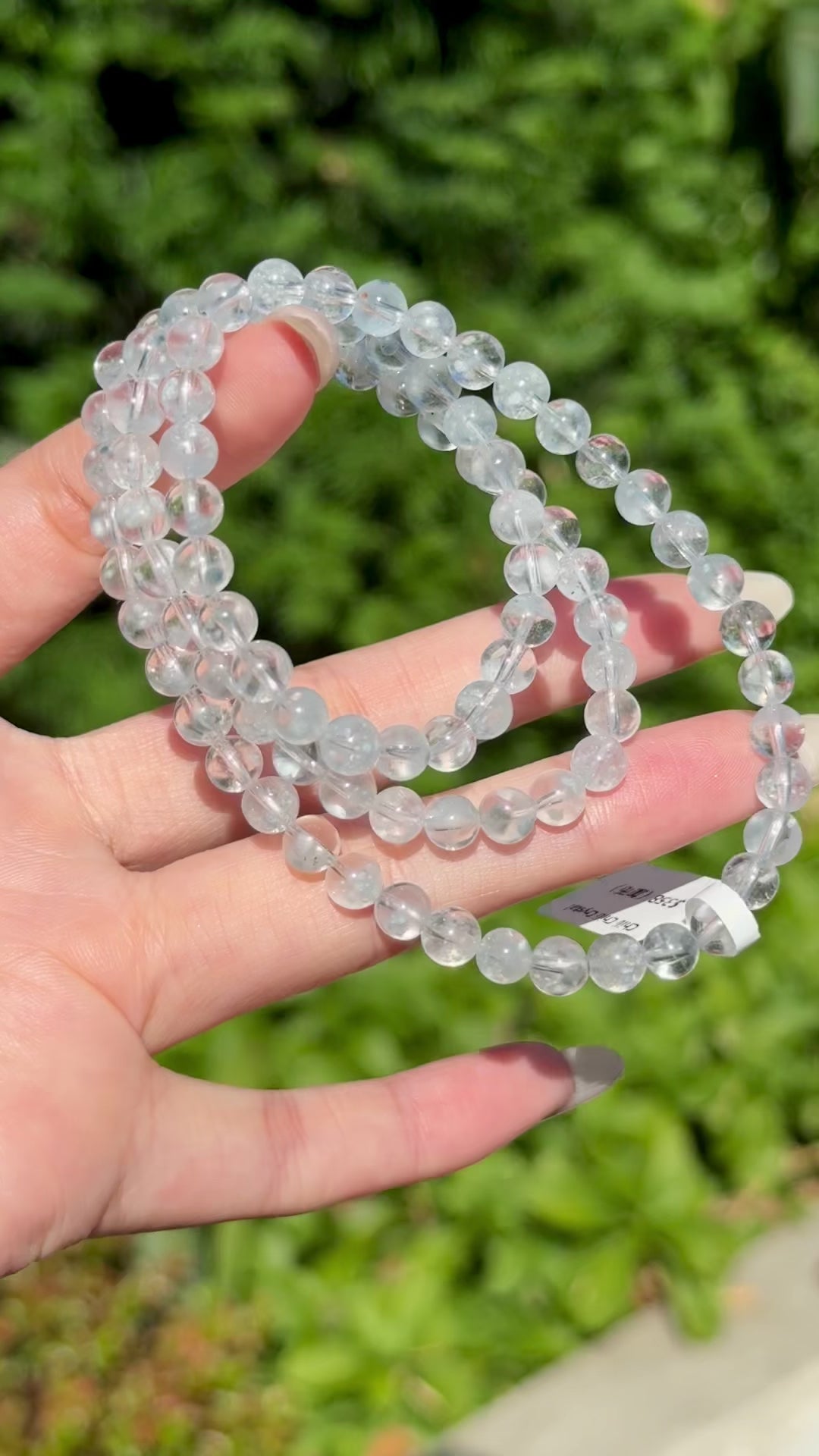 【专属】Blue Rabbit Hair BallQuartz 水母蓝团子🪼（6.1mm➕）
