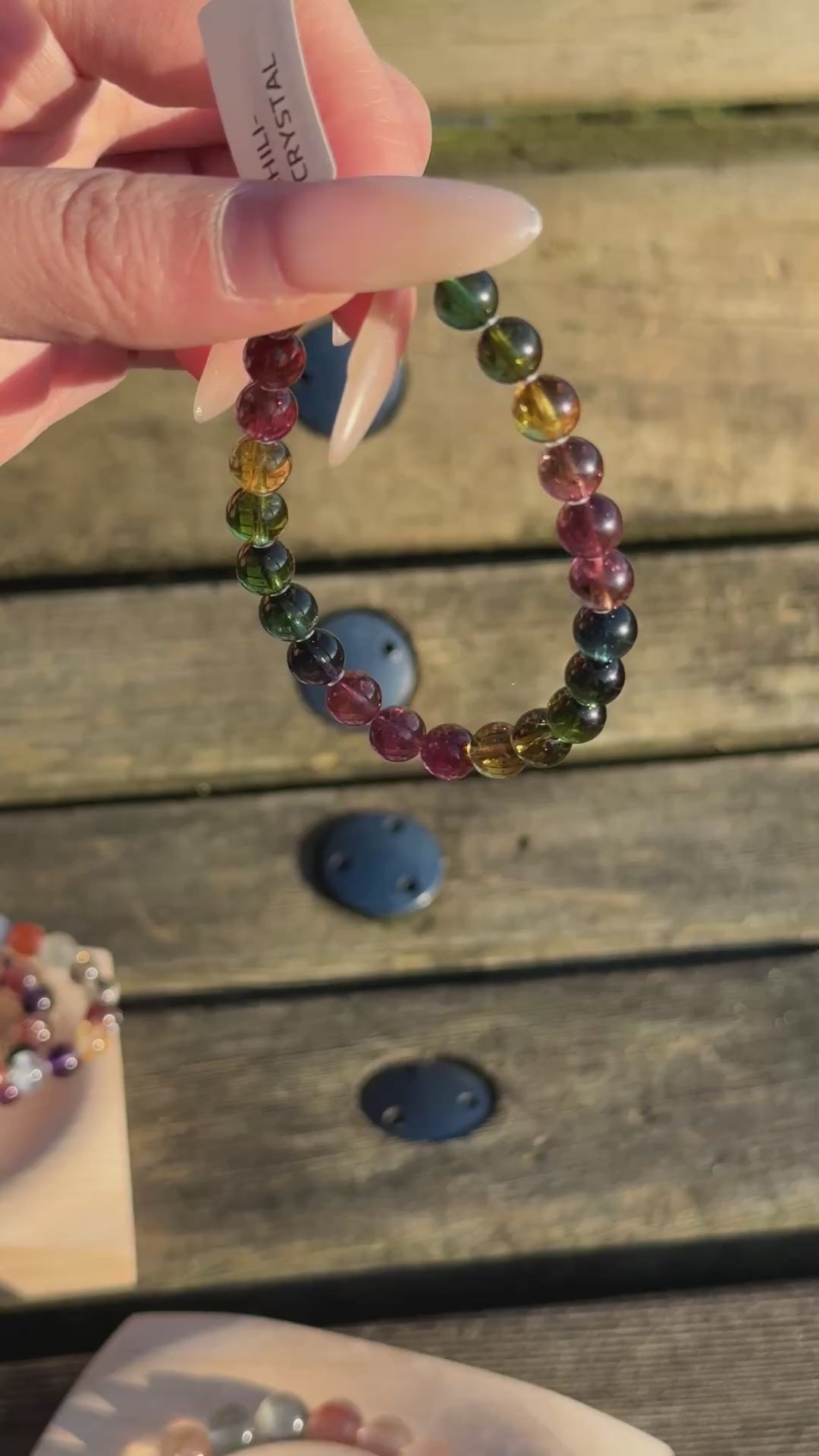 Tourmaline 典藏级玻璃体老矿碧玺（7.4mm➕）