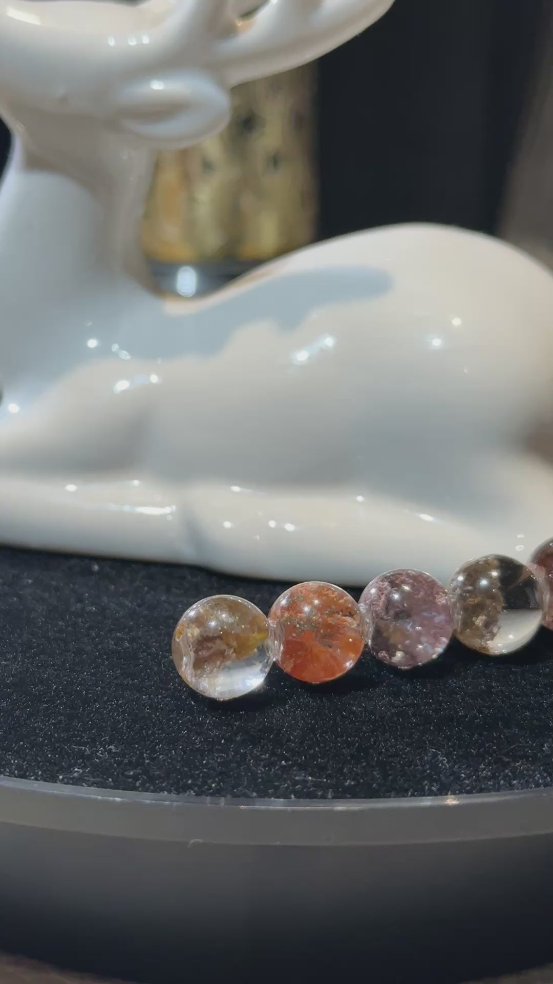 Colorful Phantom Quartz 牛鼻孔彩幽灵（12.3mm➕）